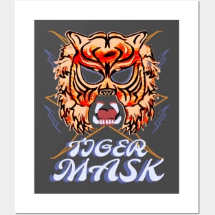 Tiger mask Posters and Art